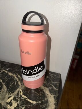 Bindle Sip & Stash Insulated Bottle - Pink